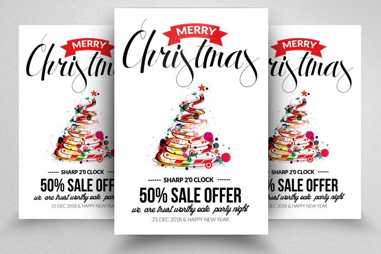 Christmas Celebration Flyer