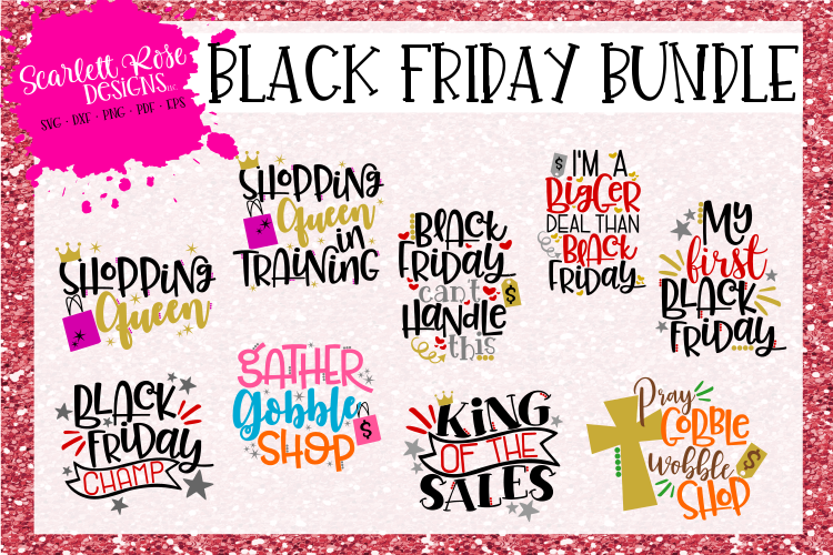 Black Friday SVG Bundle