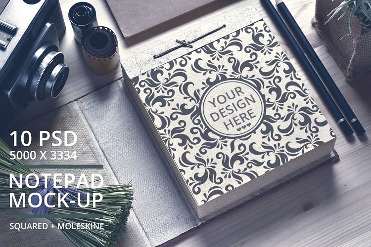 Notepad Mock-Up Bundle