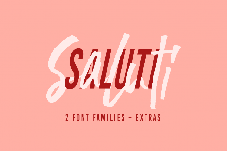 Saluti | Font Pair + Extras