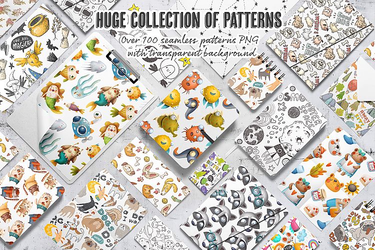 Entire shop patterns bundle