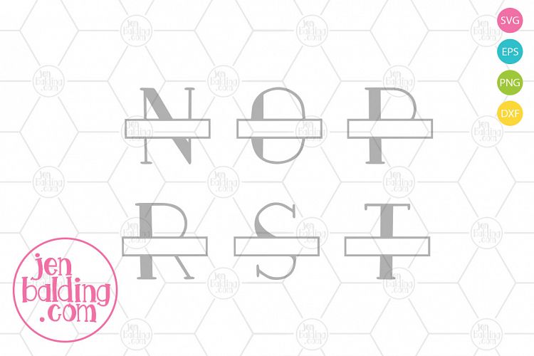 Split Monogram 9
