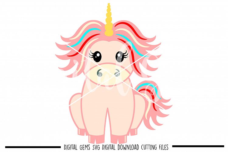 Unicorn SVG / DXF / EPS / PNG files
