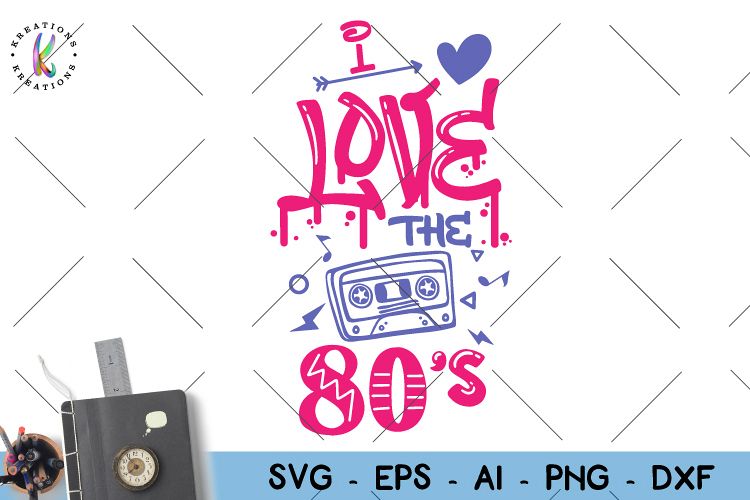 Girls and Boys svg I love the 80s svg 80s vibes