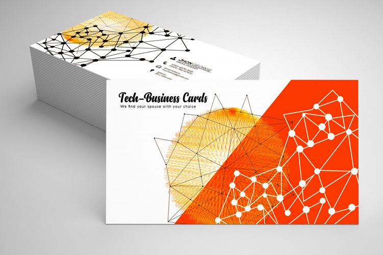 Abstract Business Card Template
