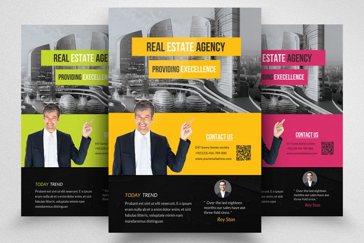 Real Estate   Property Agent Flyer