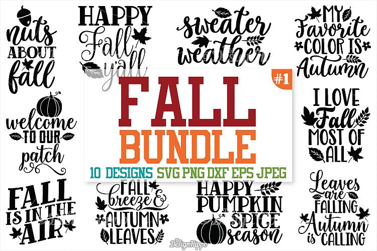 Fall SVG Bundle, Autumn, Fall, Pumpkin spice, Fall yall SVG