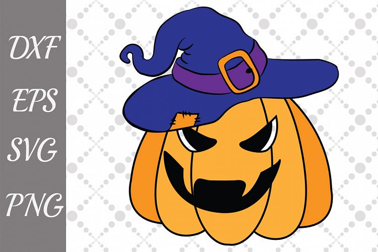 Pumpkin Svg, JACK O LANTERN SVG, Witch Hat Svg,Halloween Sig