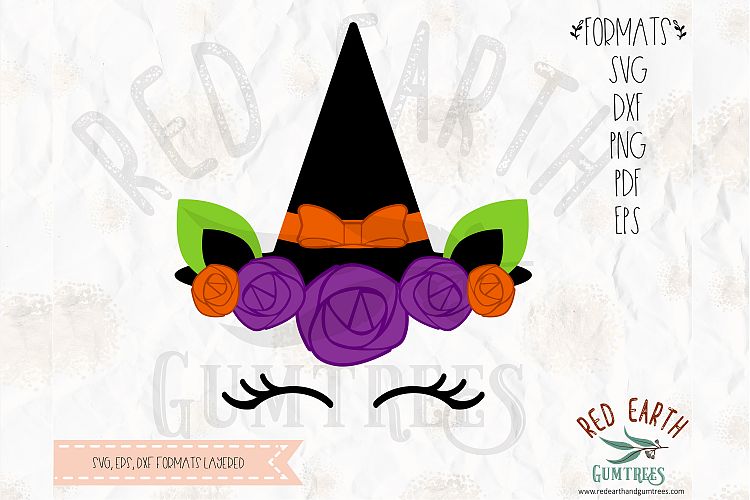 Unicorn witch, Halloween in SVG, DXF, PNG, EPS, PDF formats