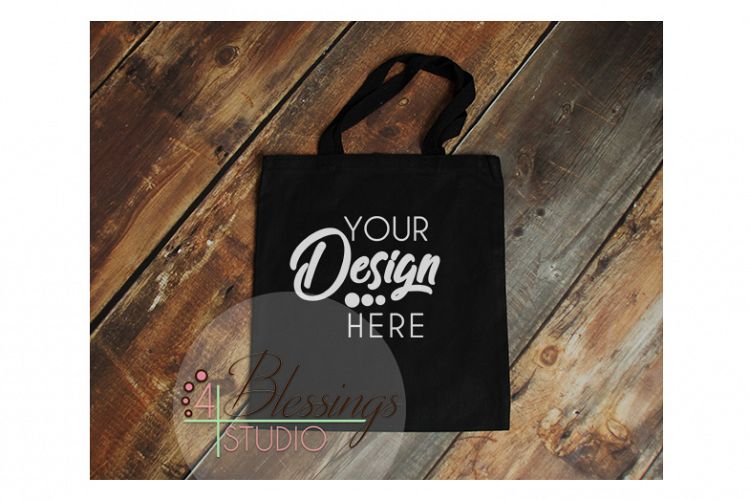 Tote Bag Mockup Canvas Tote Mockup BlackTote Mock Up