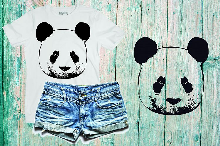 Panda SVG, Cute Panda SVG, Cartoon Panda Svg, 953