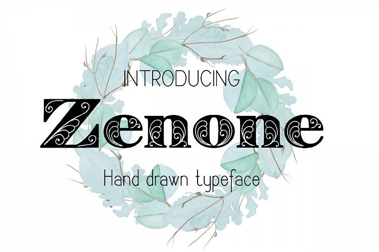 Zenone font
