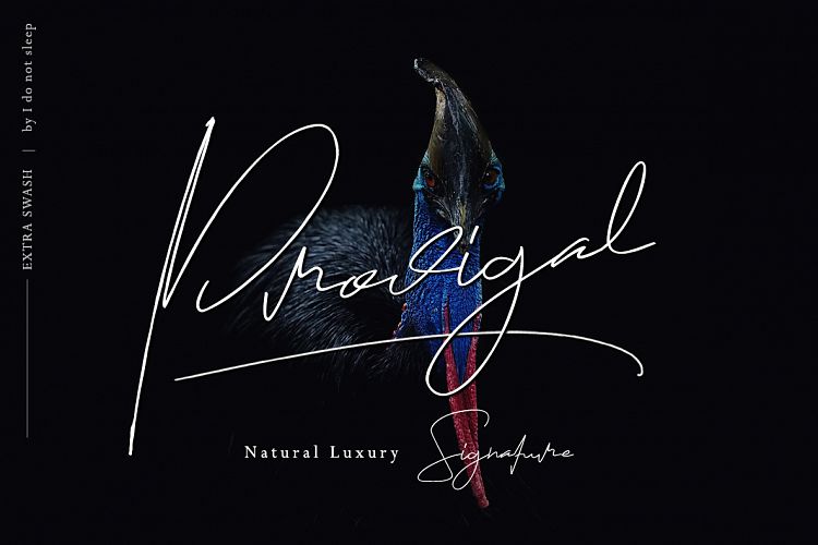 Prodigal Natural signature & Extra swash