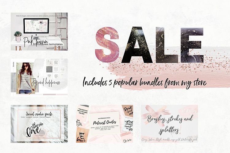 Sale! 5 store bundles