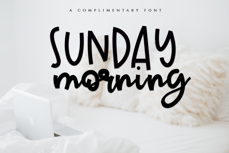 Sunday Morning - Script Font
