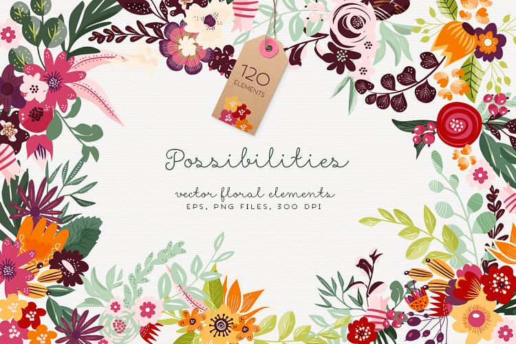 Possibilities Floral Elements
