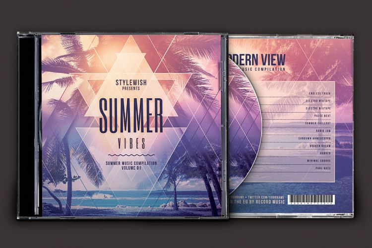 Summer Vibes CD Cover Artwork