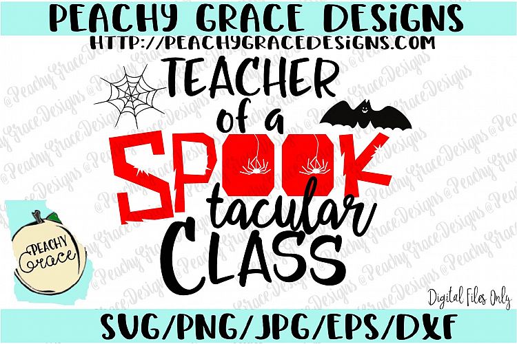 Teacher of Spooktacular Class SVG