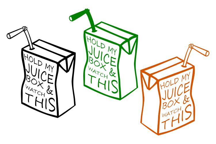 Hold My Juice Box SVG