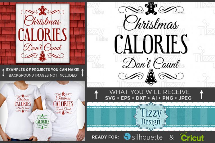 Christmas Calories Dont Count SVG - Dont Count Shirt SVG - Christmas Calories Svg -  Christmas - Fixer Upper - 063