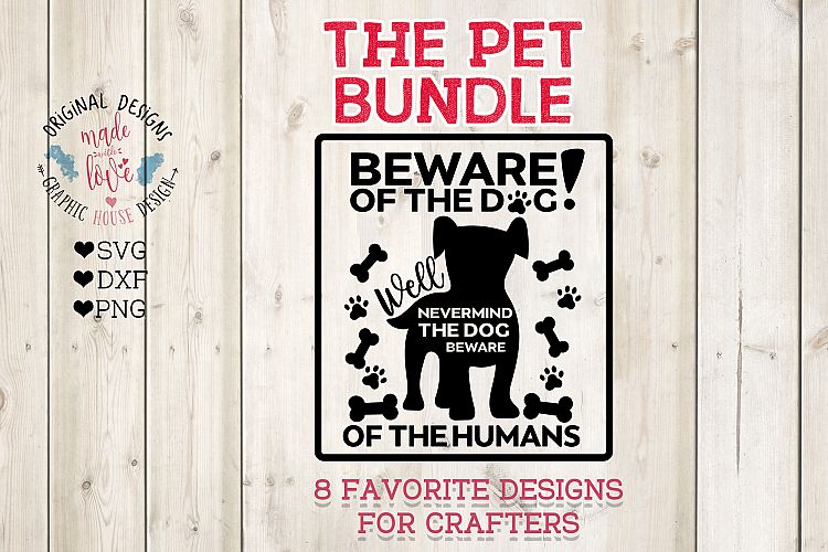 The Pet Bundle SVG, DXF, PNG