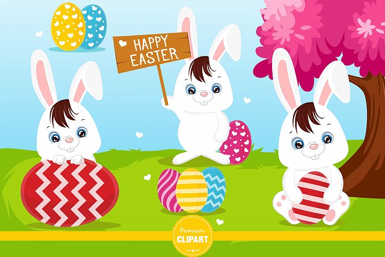 Easter illustrations, Easter graphics
