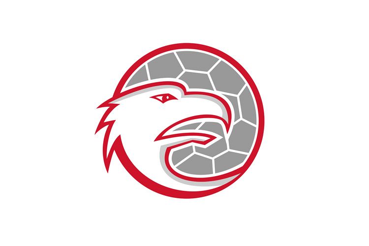 European Handball Eagle Mascot