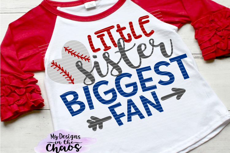 Baseball Sister SVG | Baseball SVG | Sister SVG | Sports Sister SVG | Silhouette | Cricut | PNG EPS DXF
