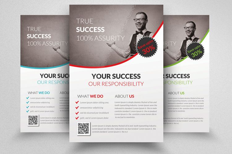venture Capital Firm Flyer Template