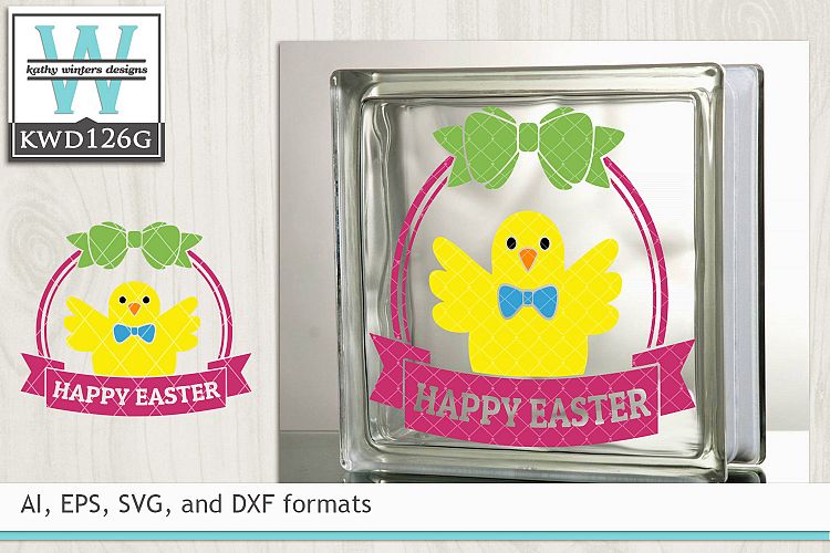 Easter SVG - Easter Chick example image 1