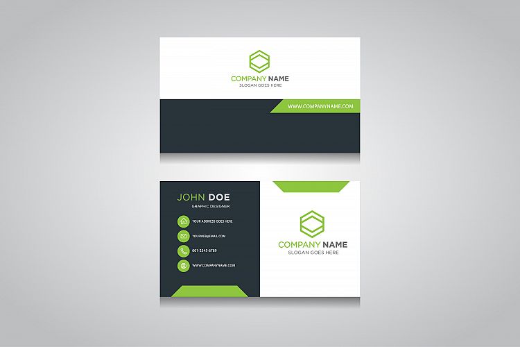 Business Card Template. creative business card