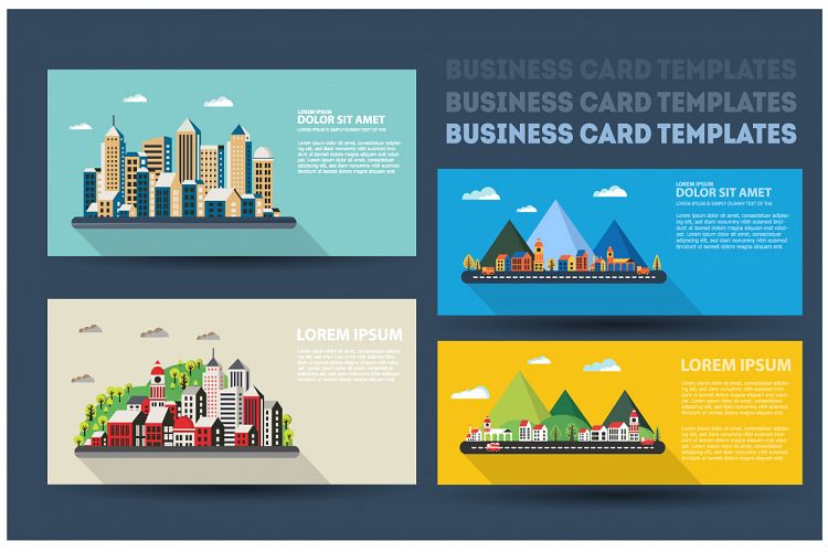 Business cards city