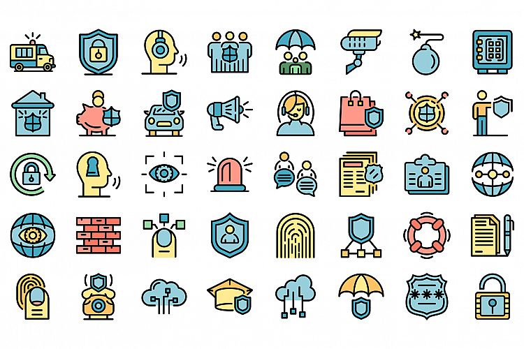 Cyber Security Icons Image 20
