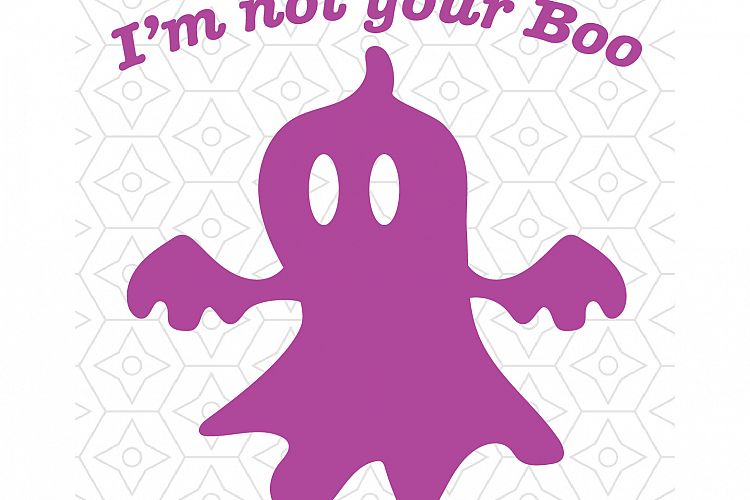 Not Your Boo Decal Design