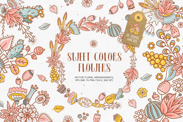 Sweet Colors Flowers