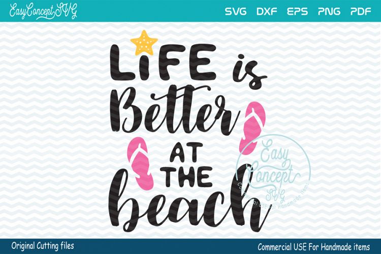Life Is Better At The Beach SVG