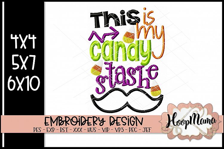 This Is My Candy Stashe - Halloween Embroi