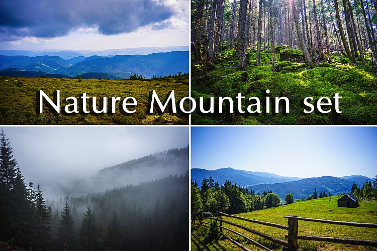 Nature Mountain set