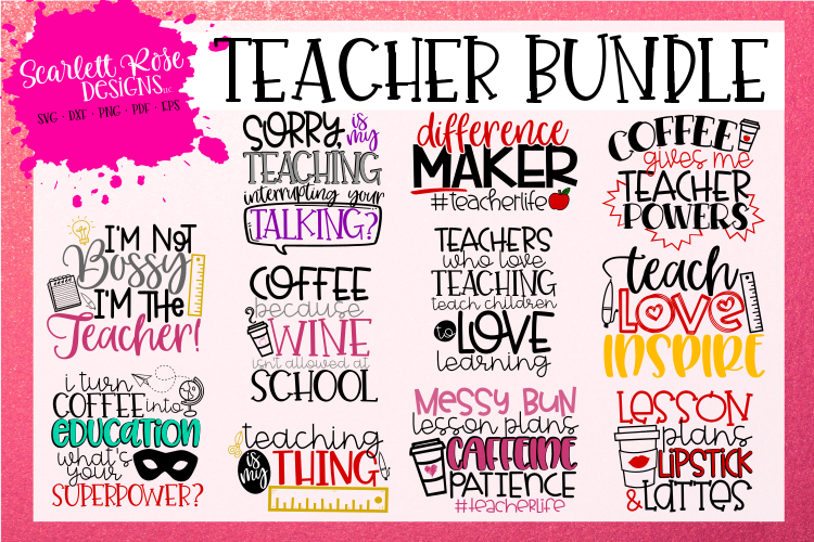 Teacher SVG Bundle