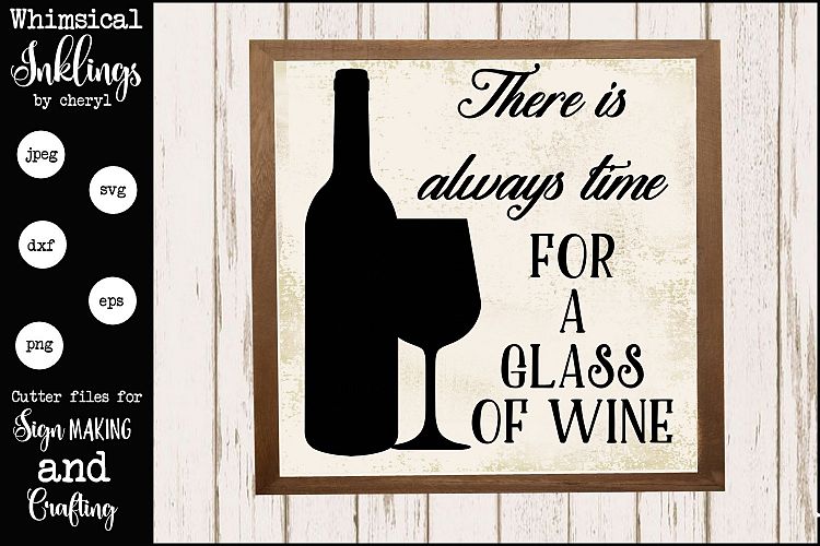 Time For Wine SVG