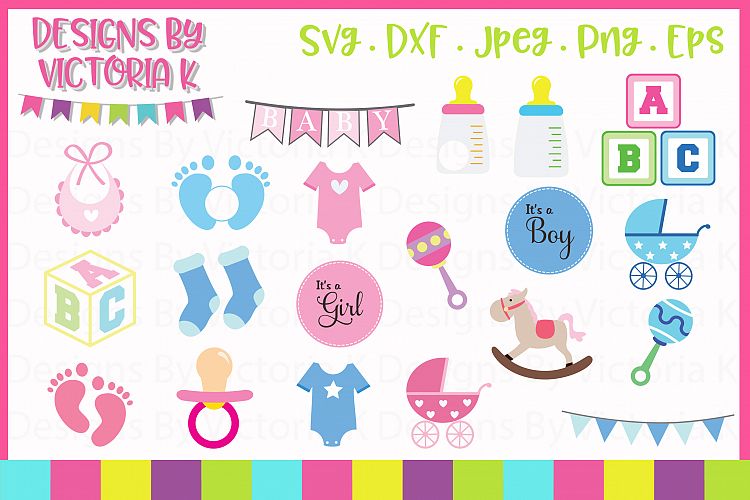 New Baby SVG Cut Files