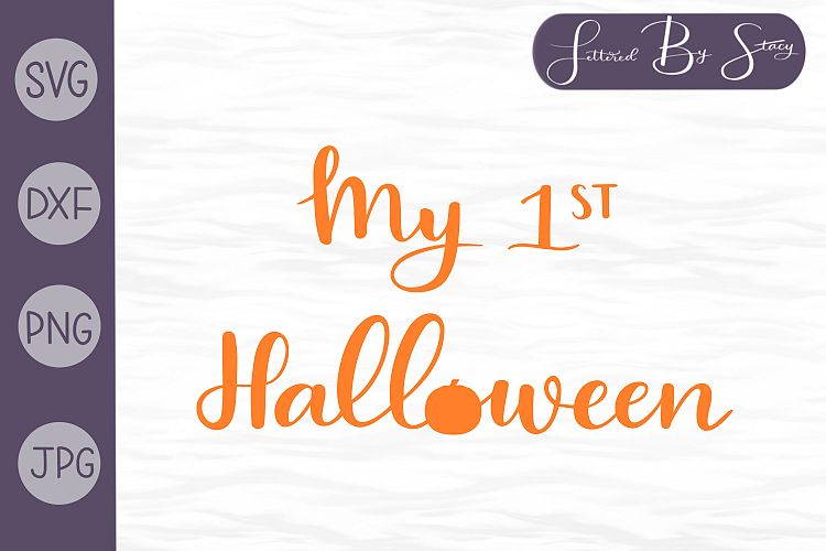 My first halloween svg / Halloween SVG file