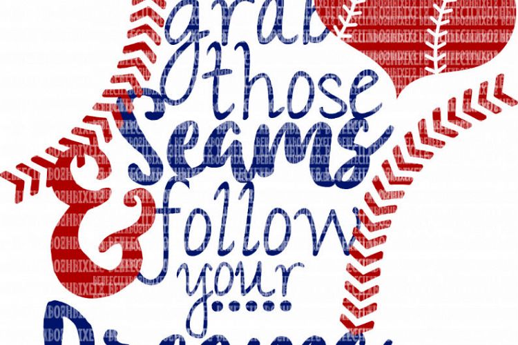 Baseball Grab Thoses Seams SVG Files Digital Vector Printable Clipart DXF EPS PNG JPG Digital Circuit Files Silhouette Cut Files Commercial Use
