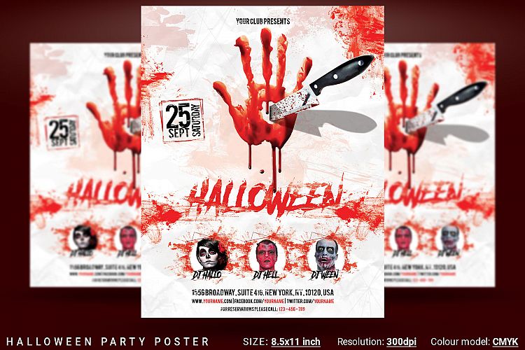 Halloween Party Poster