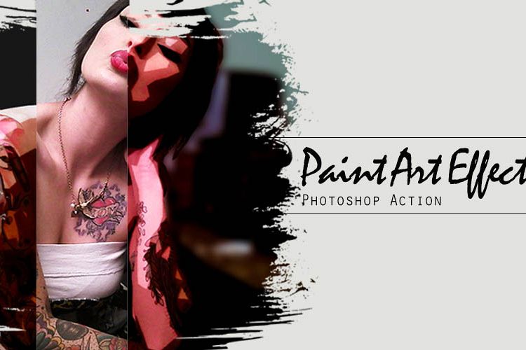 Paint Art Photoshop Action
