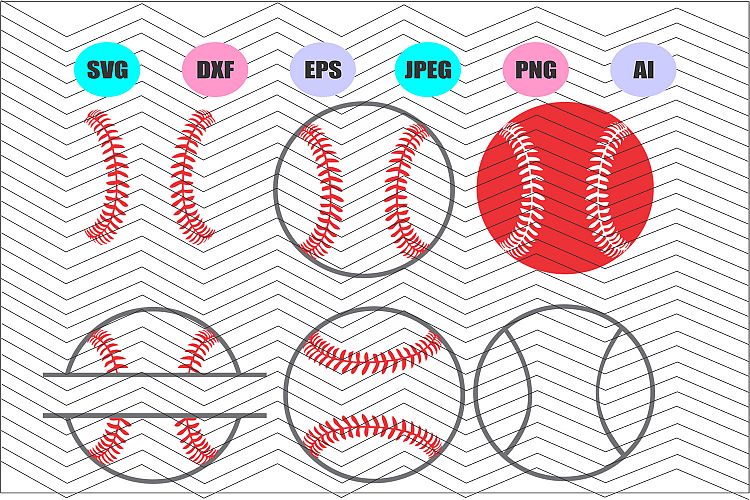 Baseball Svg,ball Svg,Vector File Cricut Vinyl Decal