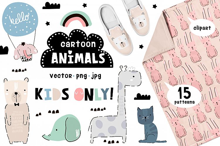 Creative animals collection