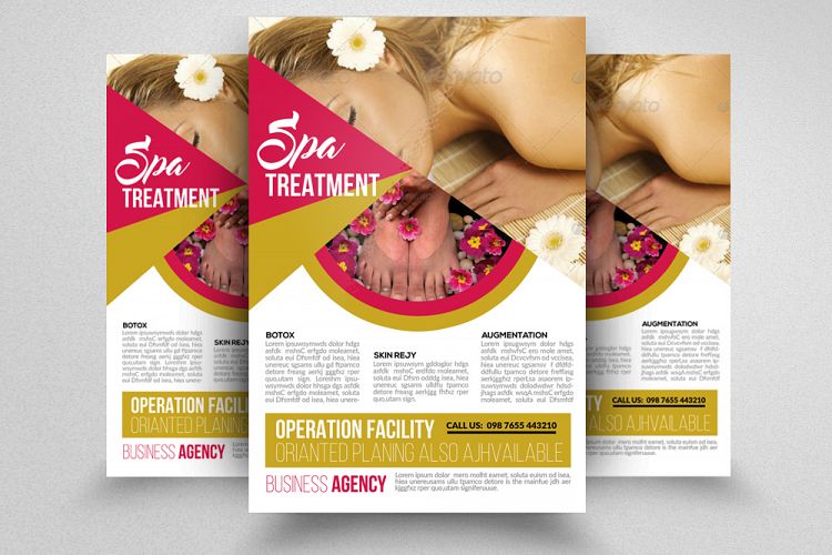 Spa   Body Massage Centre Flyer