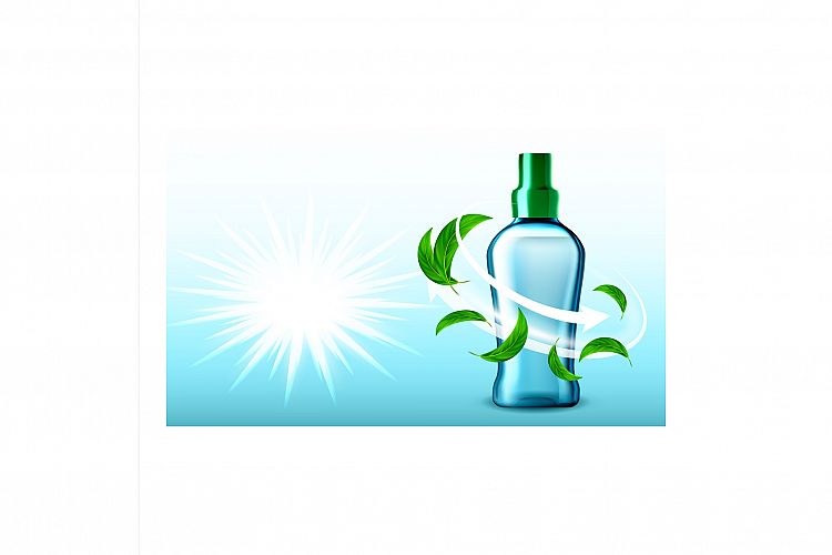 Instant Hand Sanitizer Promotion Banner Vector example image 1