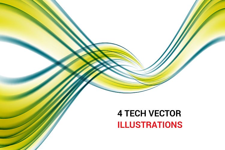 Tech Vector elements and backgrounds